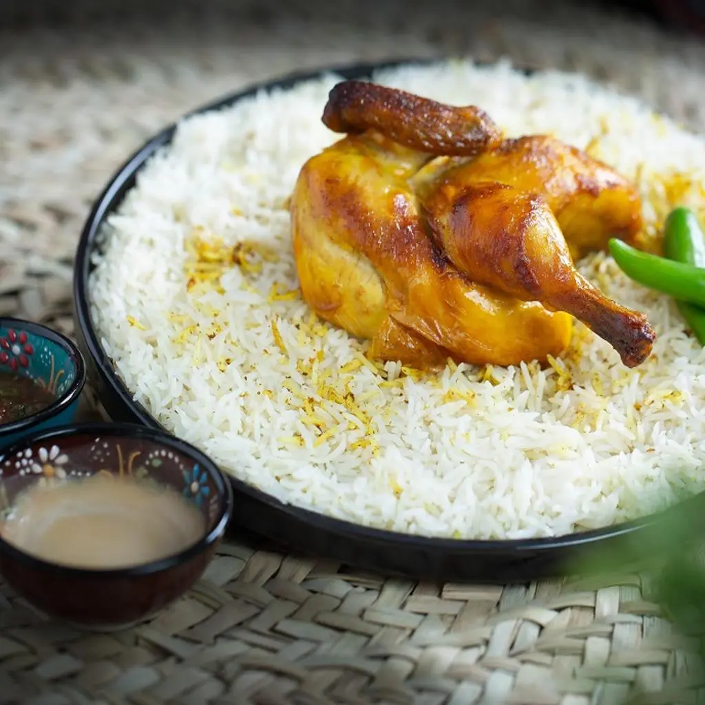 Chicken Shawaya with Traditional Rice